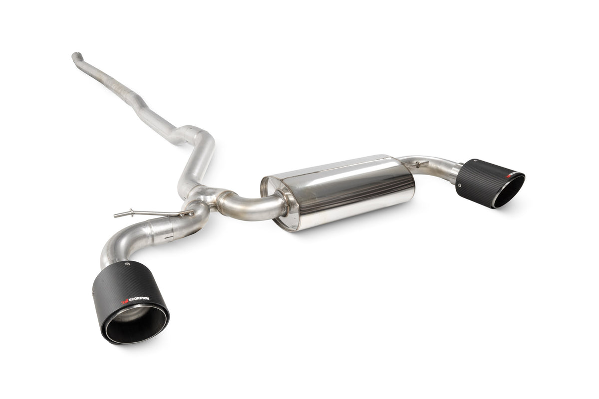Mini Clubman F54 Cooper S 15-18 Non GPF Models Non Resonated Cat-Back System - Scorpion