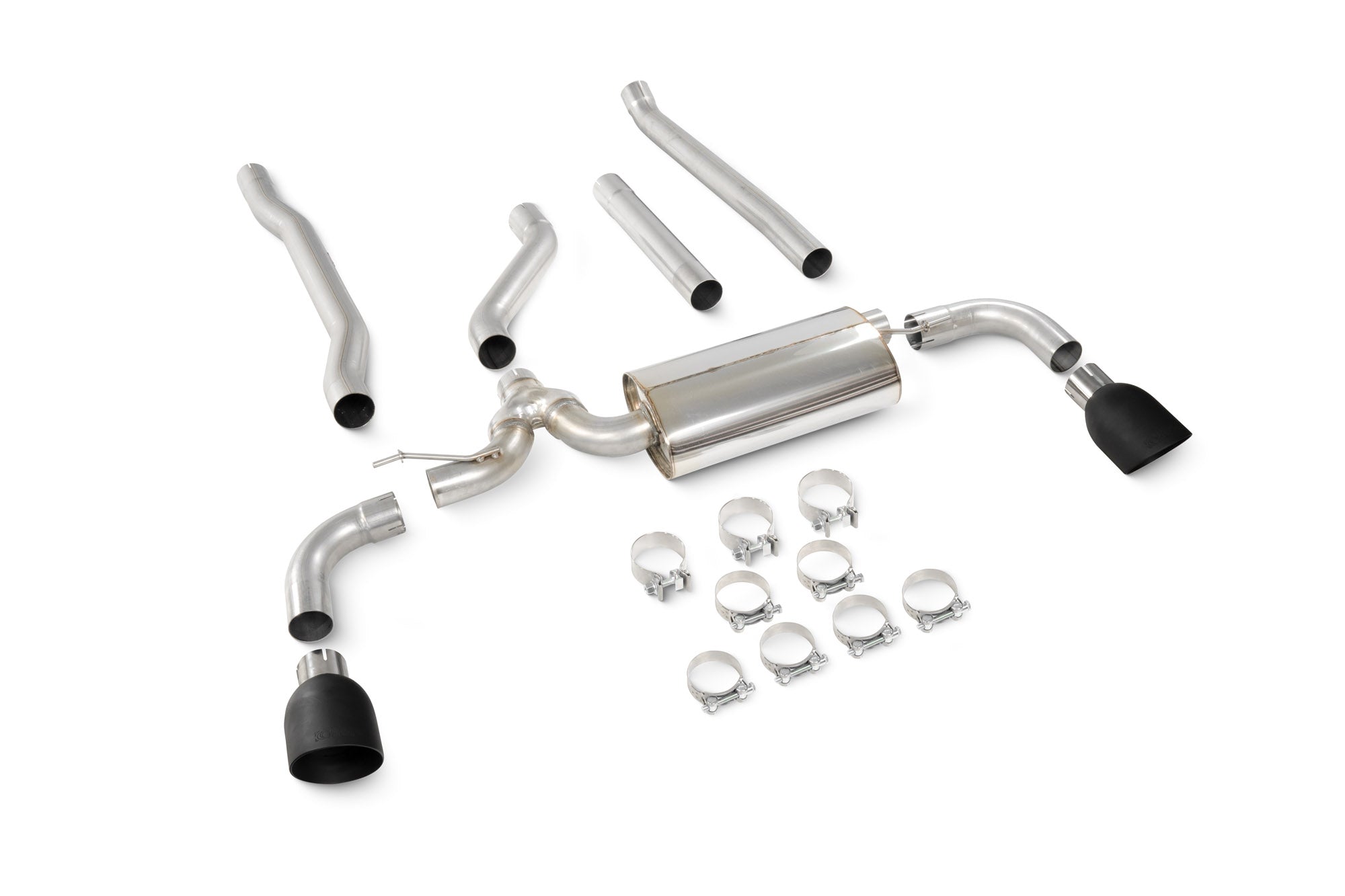 Mini Clubman F54 Cooper S 15-18 Non GPF Models Non Resonated Cat-Back System - Scorpion
