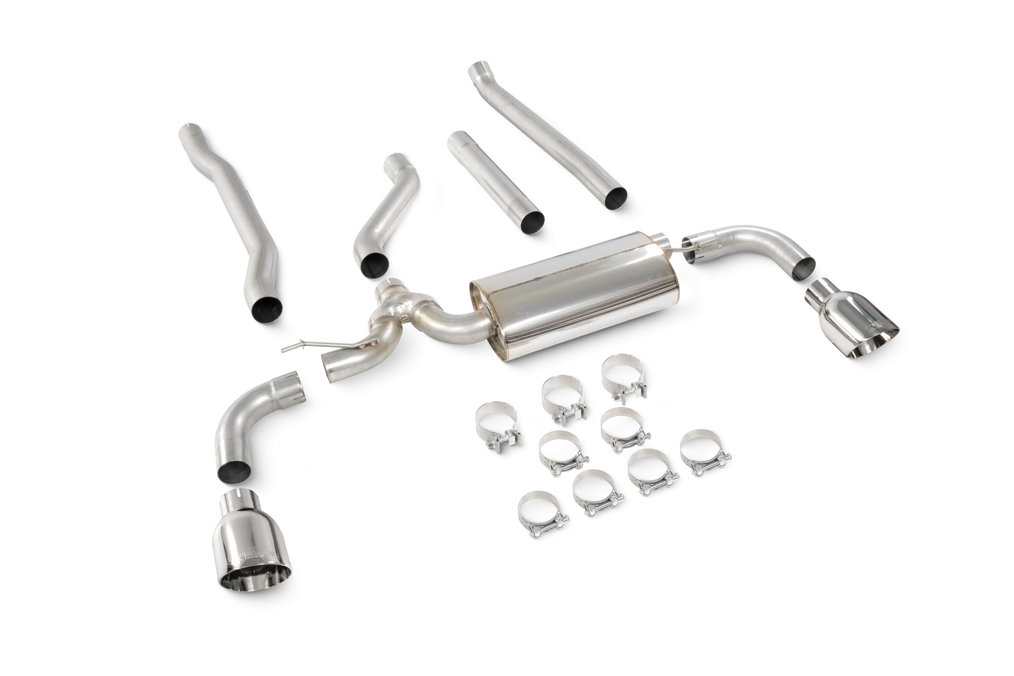Mini Clubman F54 Cooper S 15-18 Non GPF Models Non Resonated Cat-Back System - Scorpion