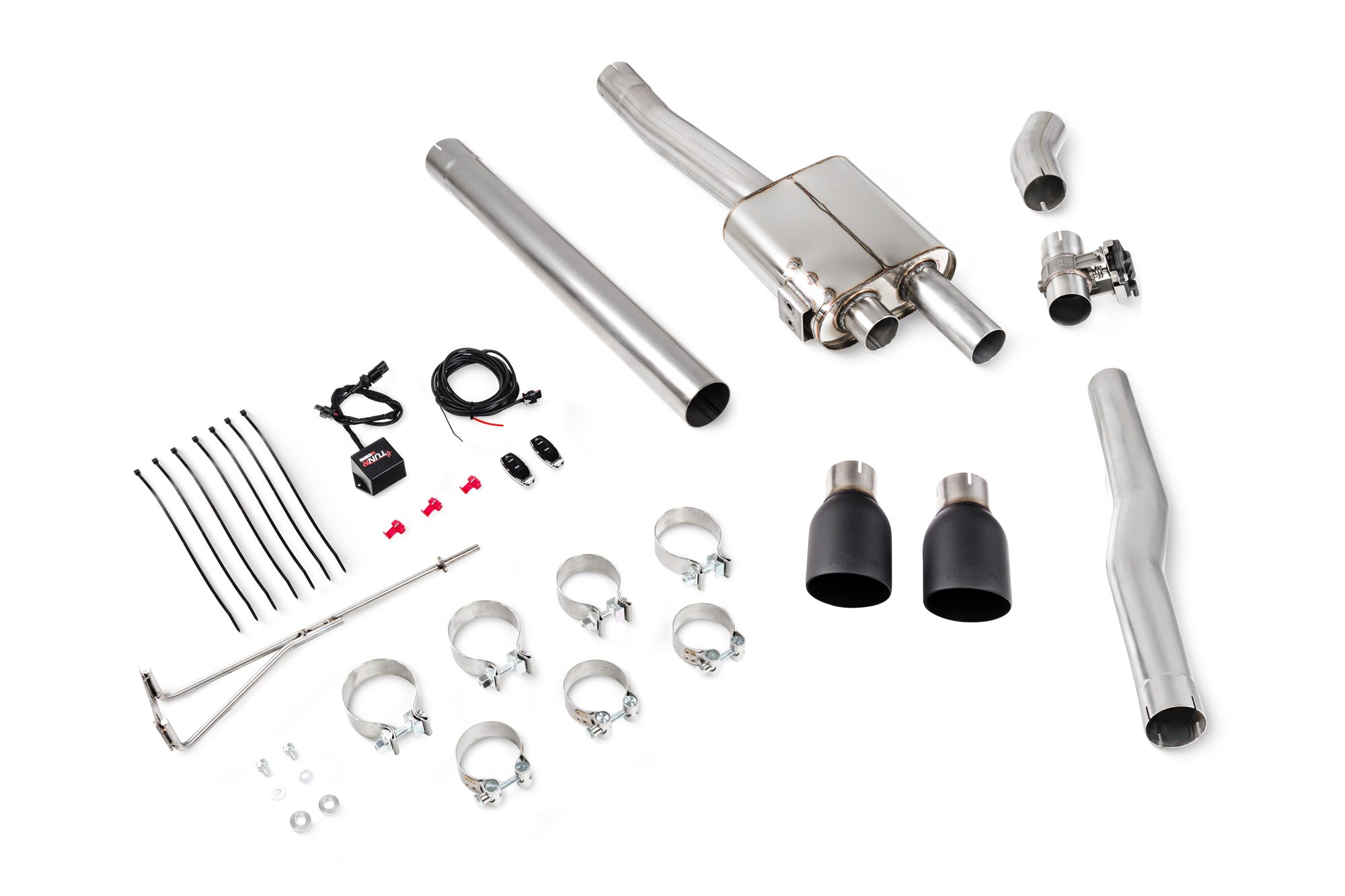 Mini Cooper S F56, Non-GPF Model Only TunR Non-resonated cat-back system with valve - Scorpion