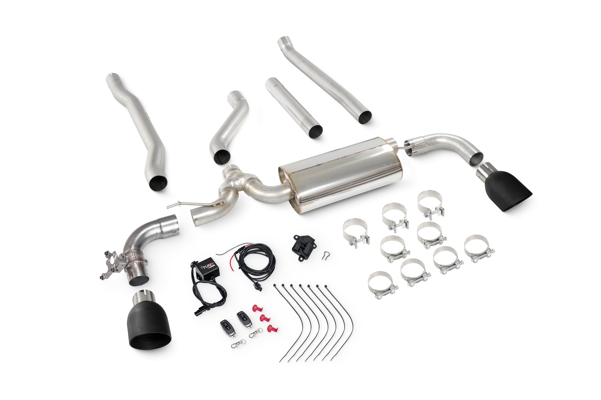 Mini Clubman F54 Cooper S 15-18 Non GPF Models TunR Non Resonated Cat-Back System - Scorpion