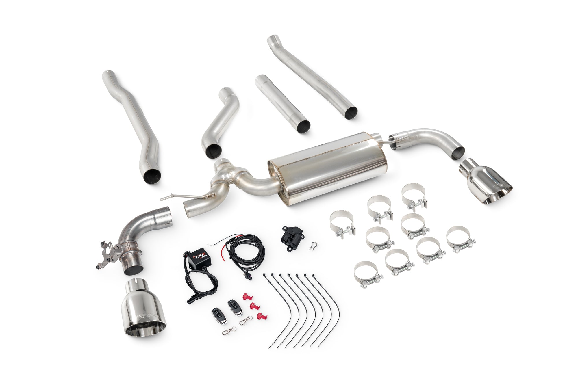 Mini Clubman F54 Cooper S 15-18 Non GPF Models TunR Non Resonated Cat-Back System - Scorpion
