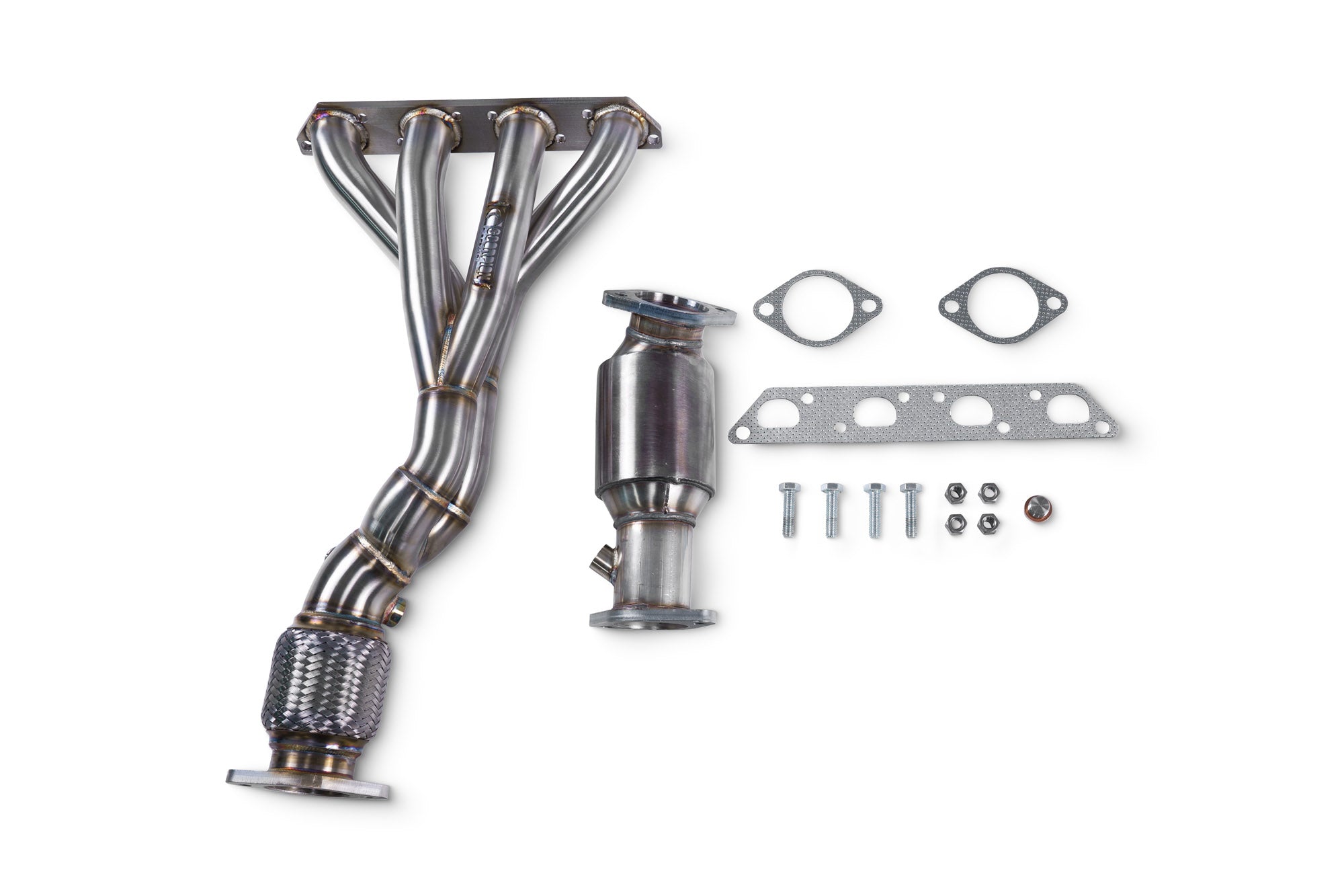 Mini One 1.6 R50/R52 / Cooper R50/R52 / Cooper S R52/R53 Manifold with high flow sports catalyst - Scorpion