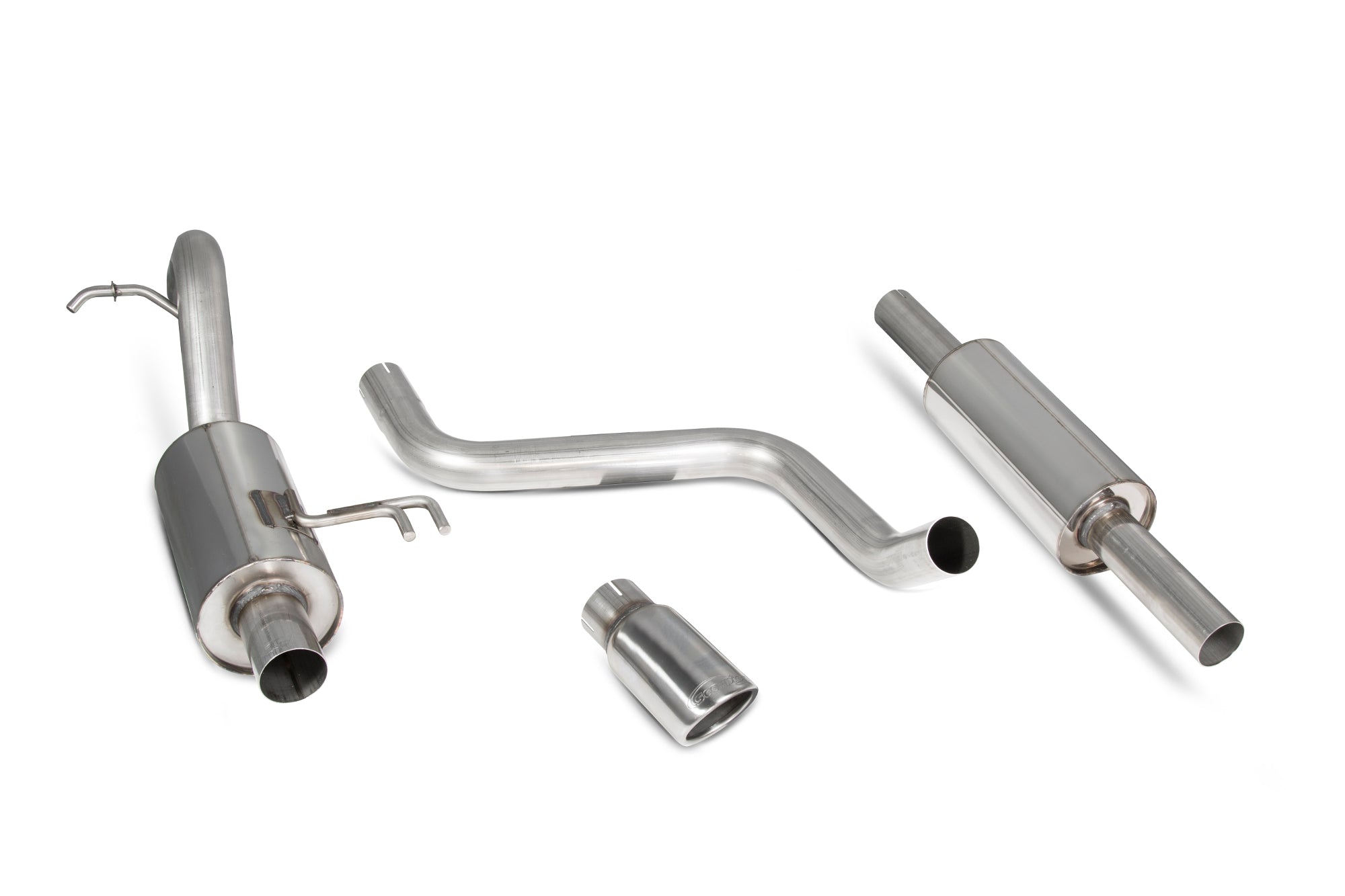 Mitsubishi Colt Z30 CZT/CZC 3 & 5 Door 1.5T Resonated cat-back system - Scorpion