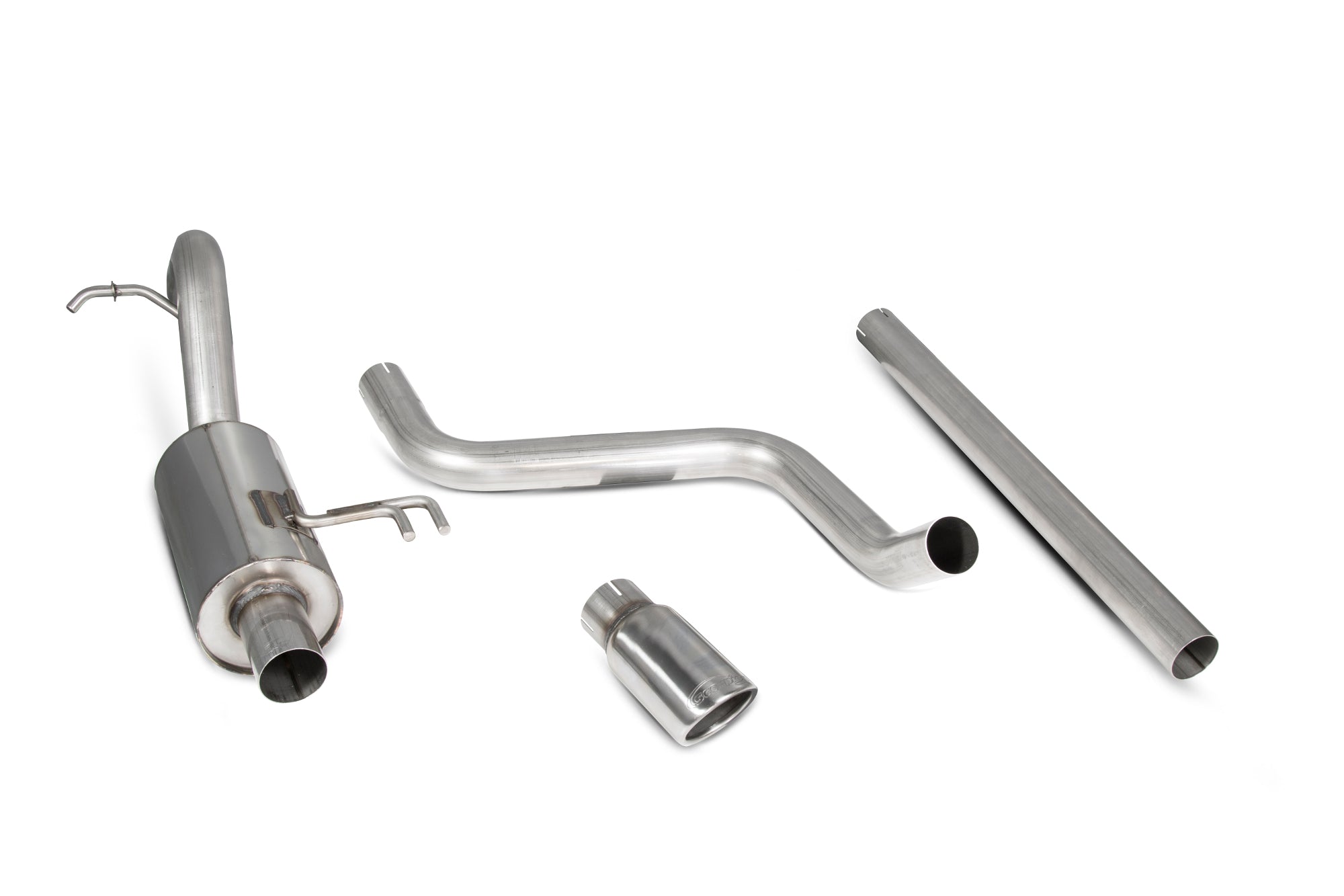 Mitsubishi Colt Z30 CZT/CZC 3 & 5 Door 1.5T Non-resonated cat-back system - Scorpion