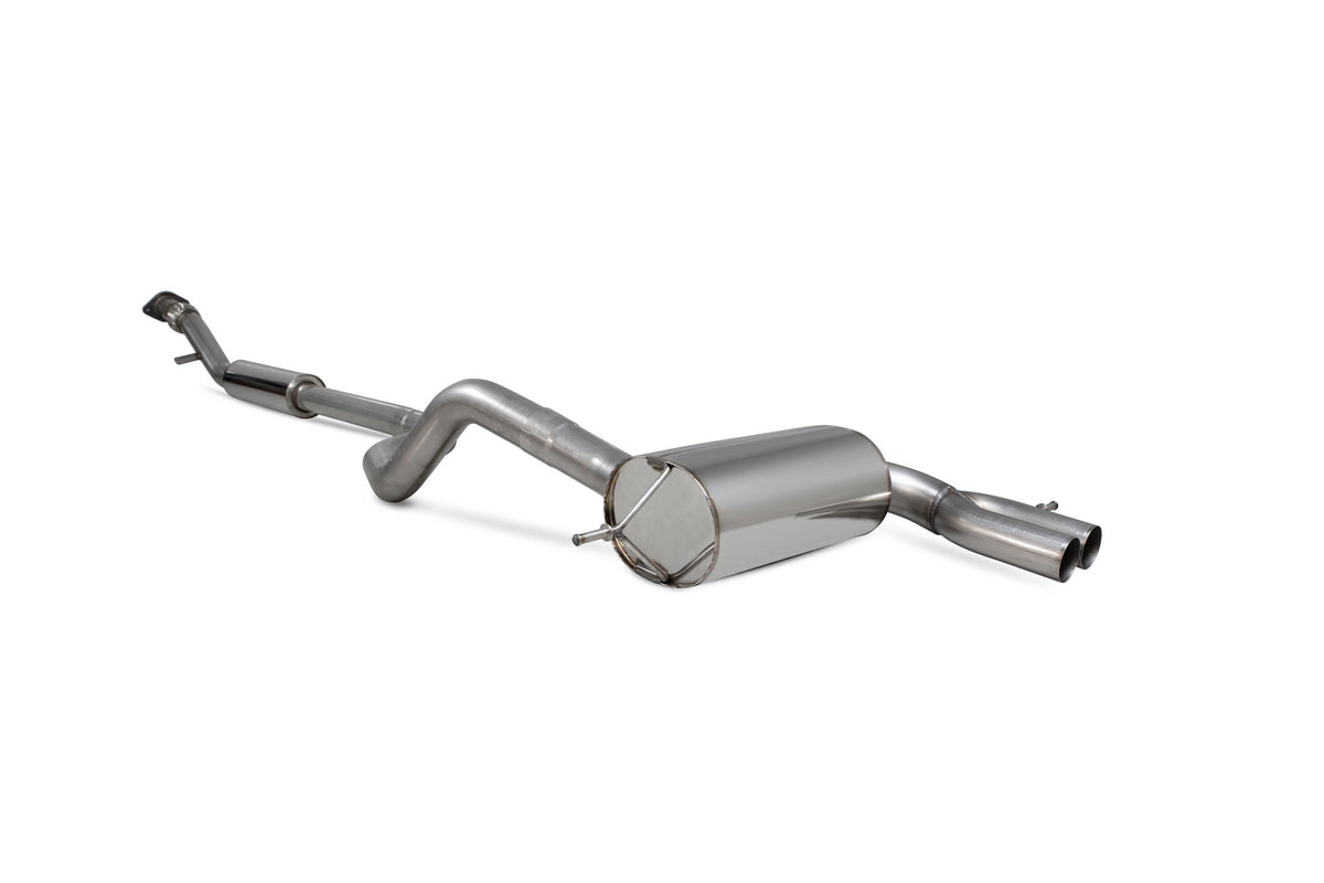 Renault Megane RS280 (Non GPF) Resonated cat-back system - Scorpion