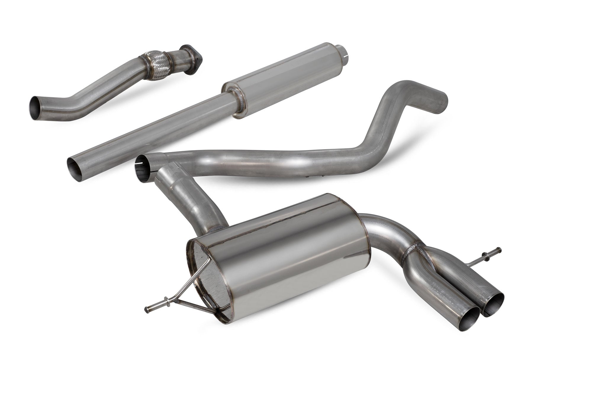 Renault Megane RS280 GPF/ RS300 Trophy Resonated Cat/GPF-back system - Scorpion