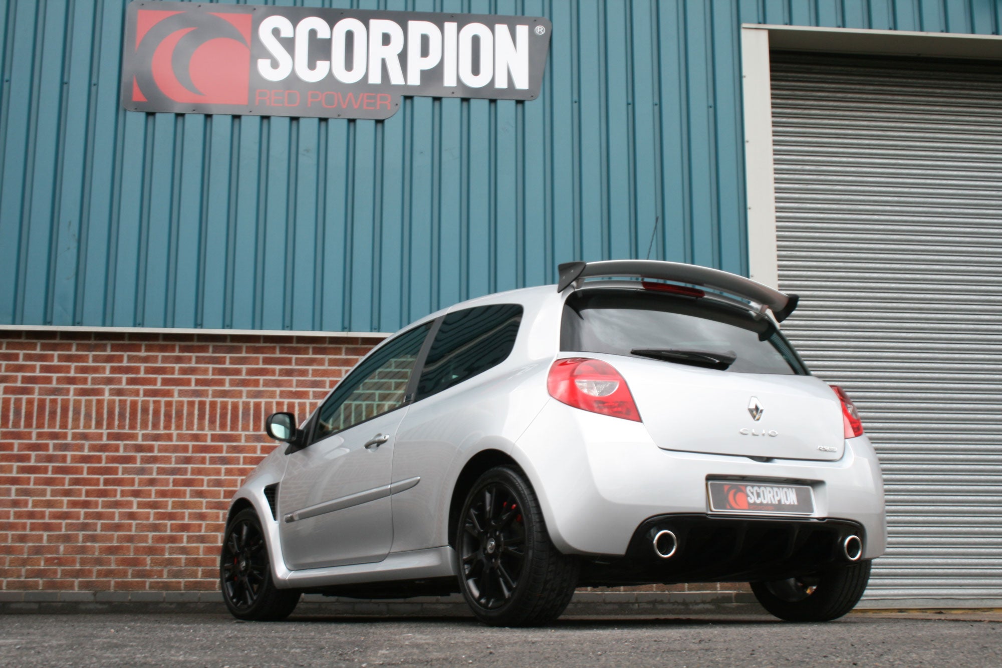 Renault Clio MK3 2.0 RS 200 Non-resonated cat-back system - Scorpion