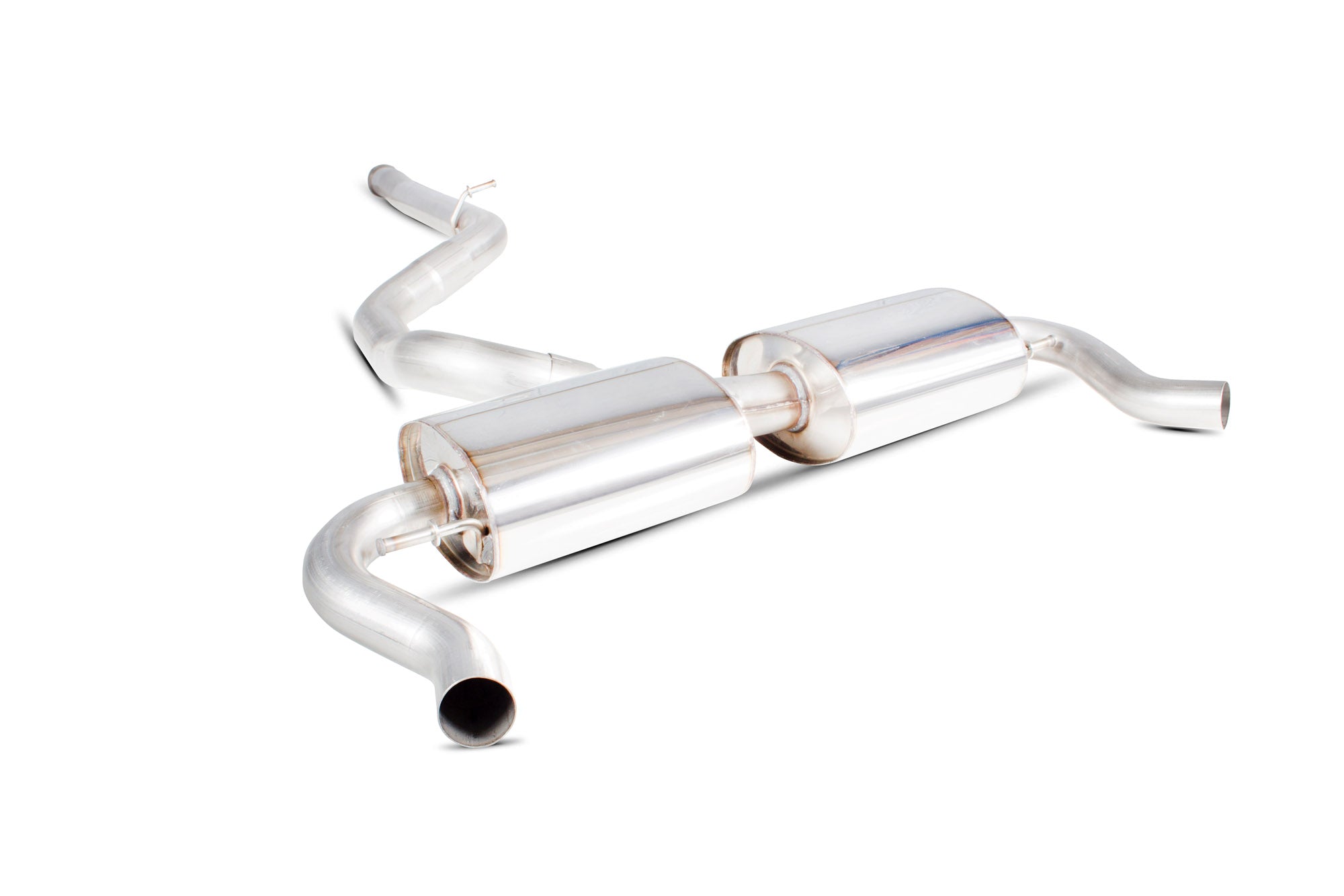 Renault Clio MK4 RS 200 EDC Non-resonated cat-back system - Scorpion