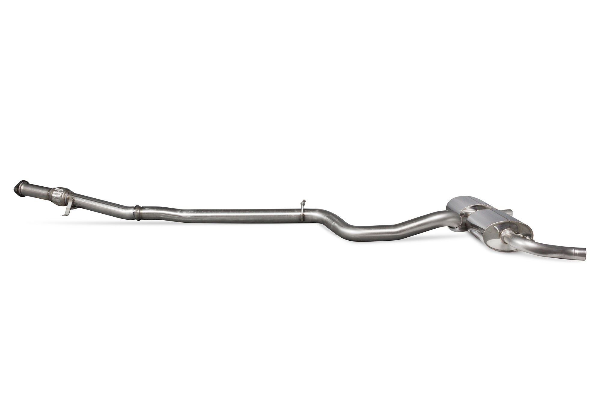 Renault Clio MK4 RS 200 EDC / 220 Trophy Non-resonated cat-back system - Scorpion