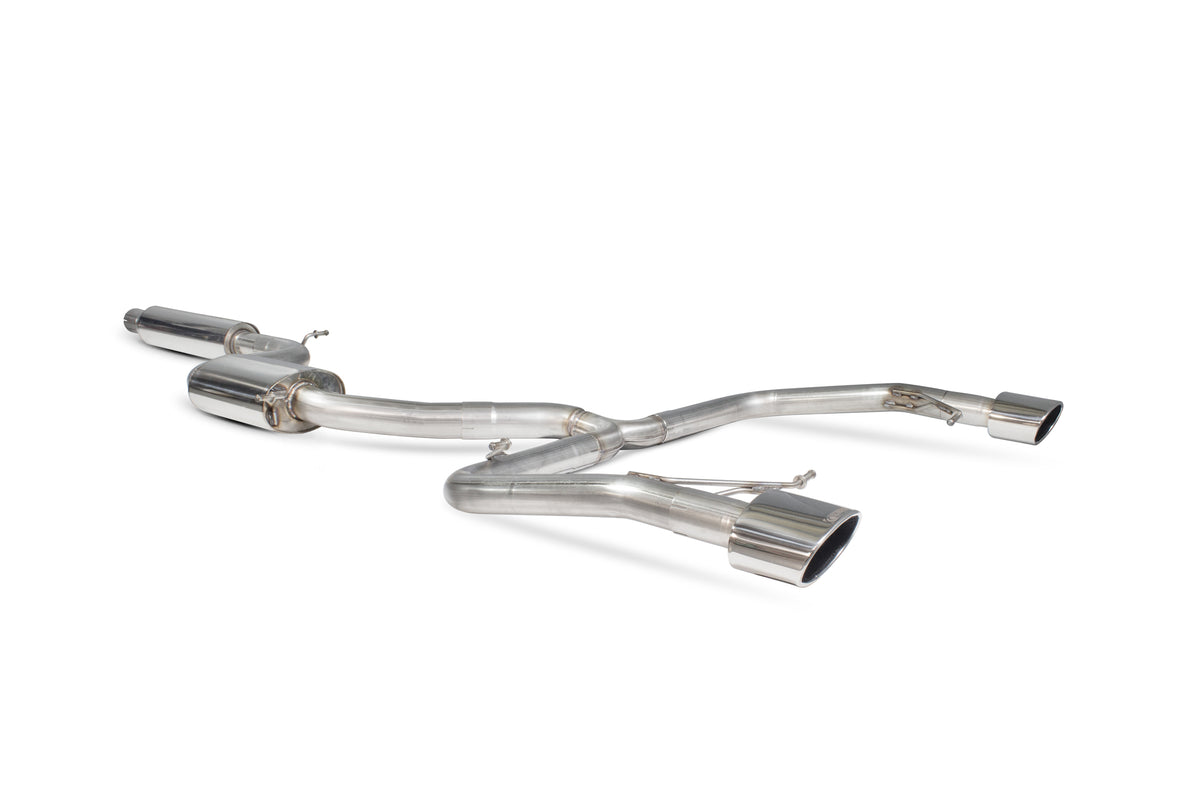 Seat Leon Cupra 2.0 Tsi 280/290 ST Resonated cat-back system - Scorpion