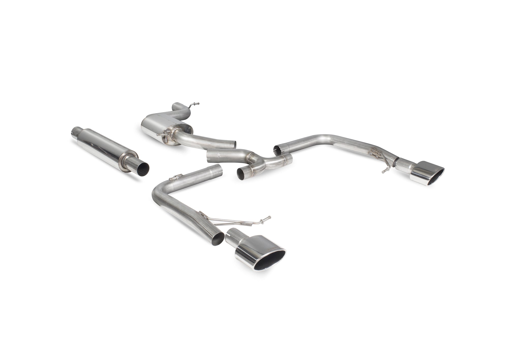 Seat Leon Cupra 2.0 Tsi 280/290 ST Resonated cat-back system - Scorpion