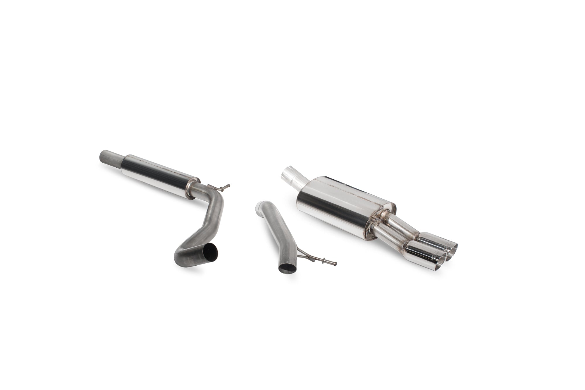 Seat 1.2 TSi 6J / 6P Resonated cat-back system - Scorpion