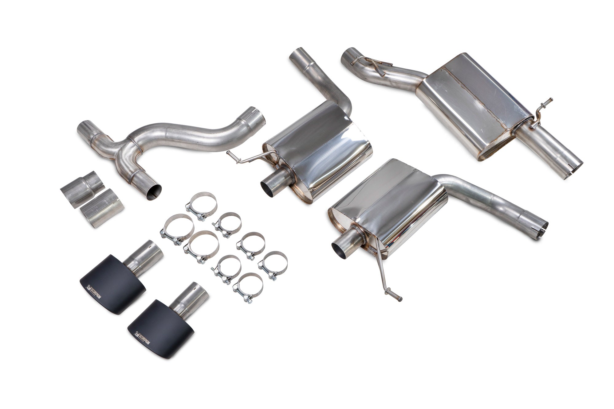 Seat Leon Cupra ST 300 4Drive Resonated gpf-back system - Scorpion