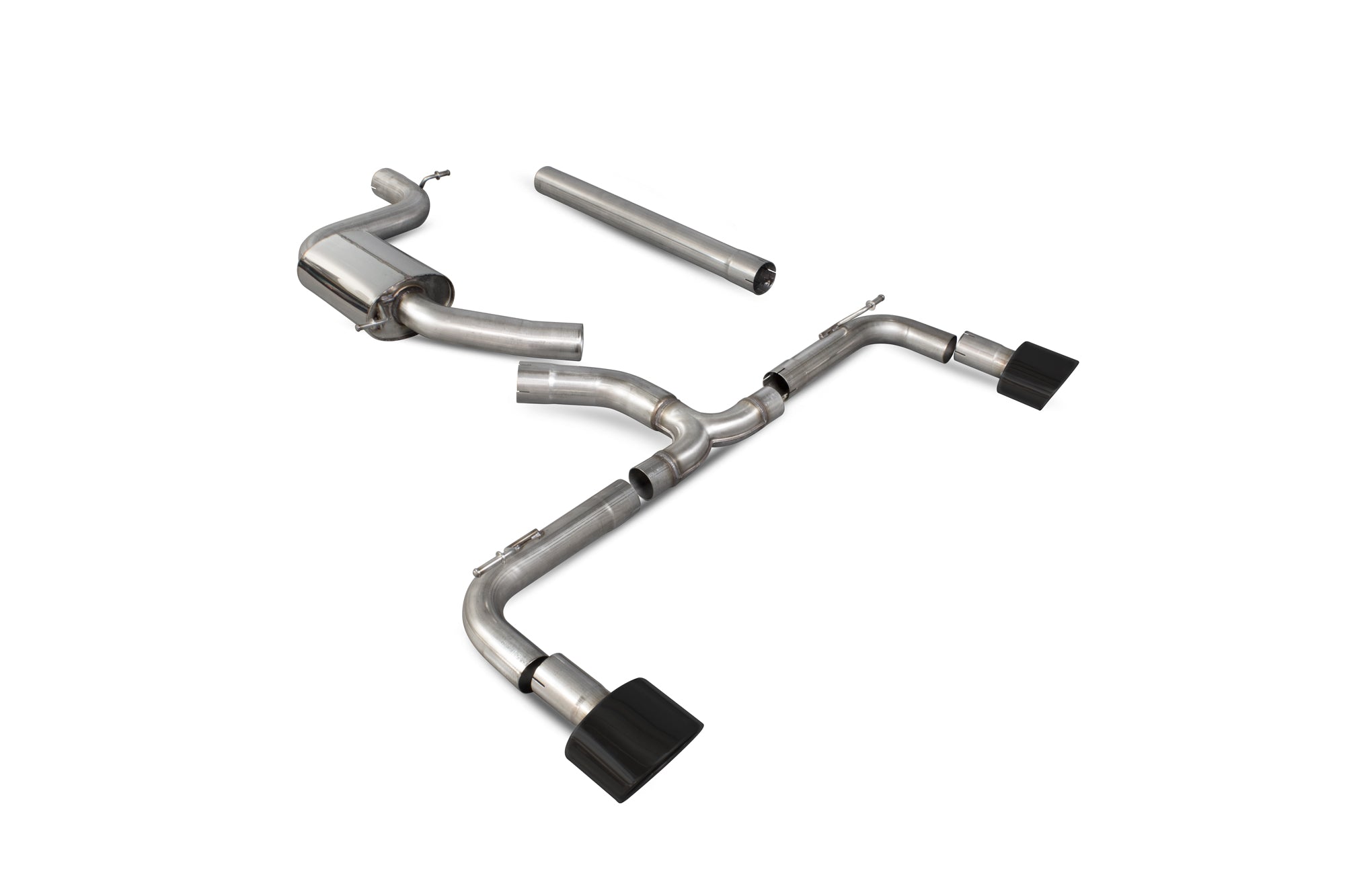 Seat Leon Cupra 2.0 Tsi 280 / 290 / 300 GPF and Non GPF models Non-resonated cat/gpf-back system - Scorpion