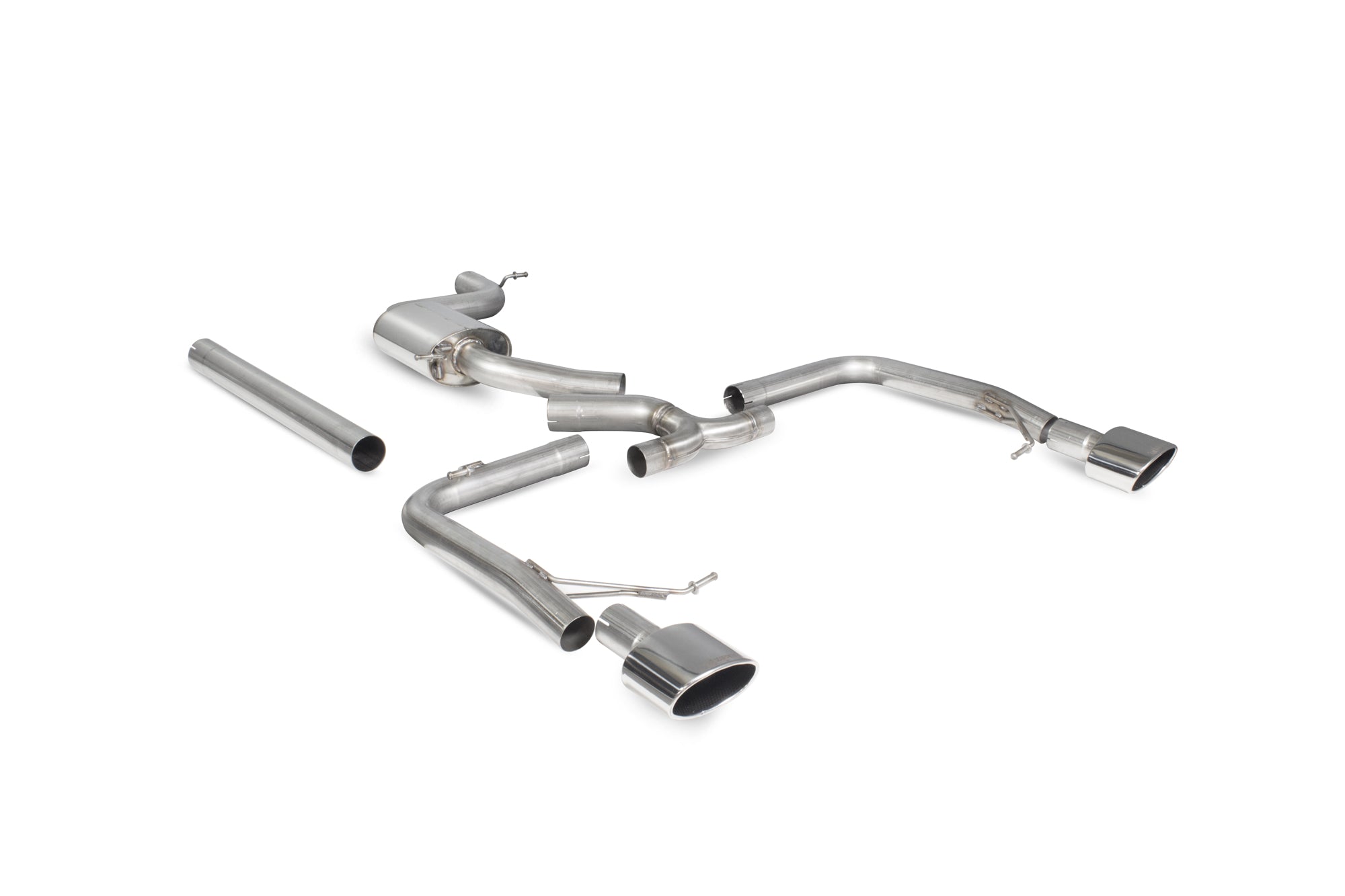 Seat Leon Cupra 2.0 Tsi 280/290 ST Non-resonated cat-back system - Scorpion