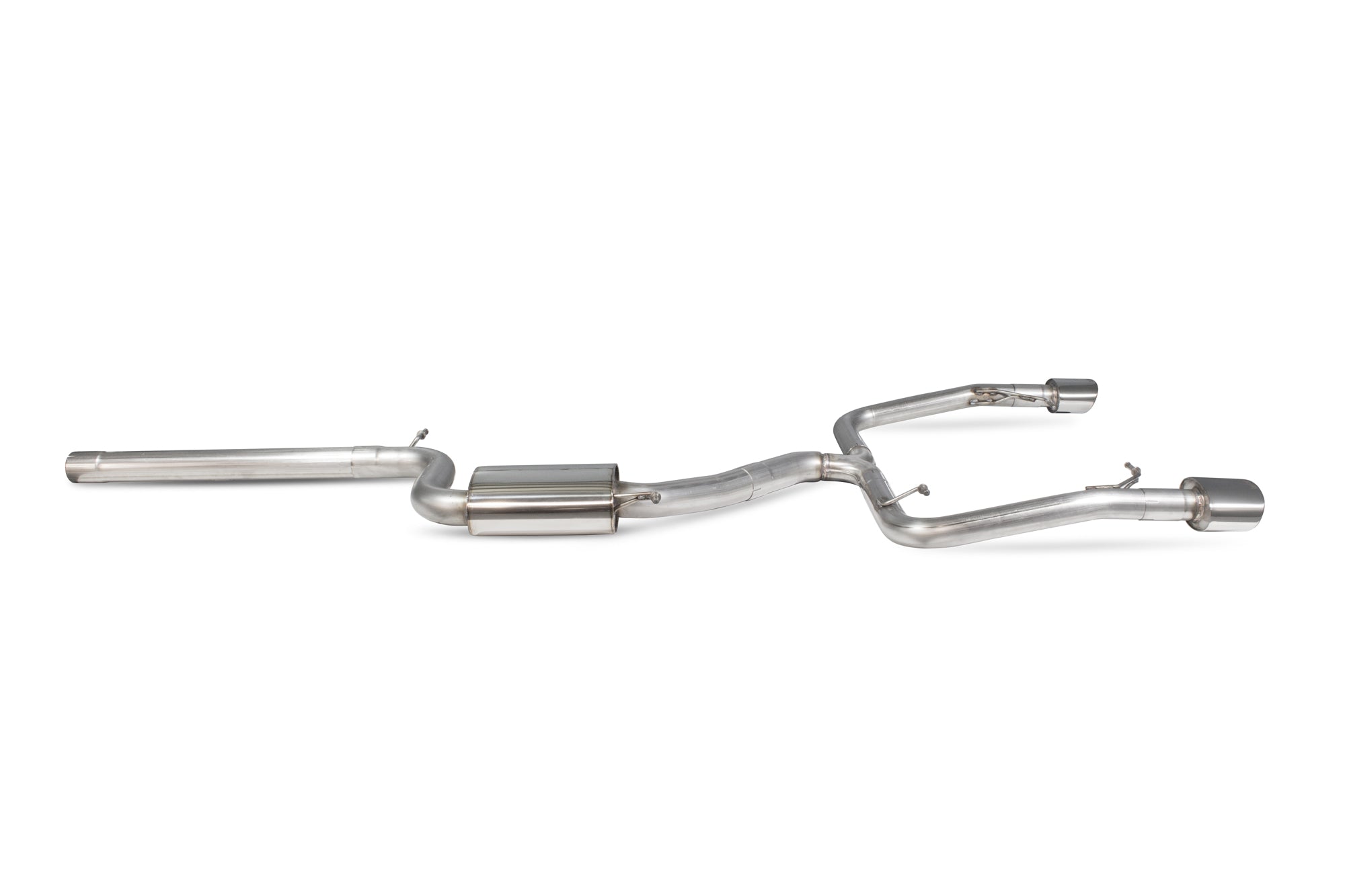 Seat Leon Cupra 2.0 Tsi 280/290 ST Non-resonated cat-back system - Scorpion