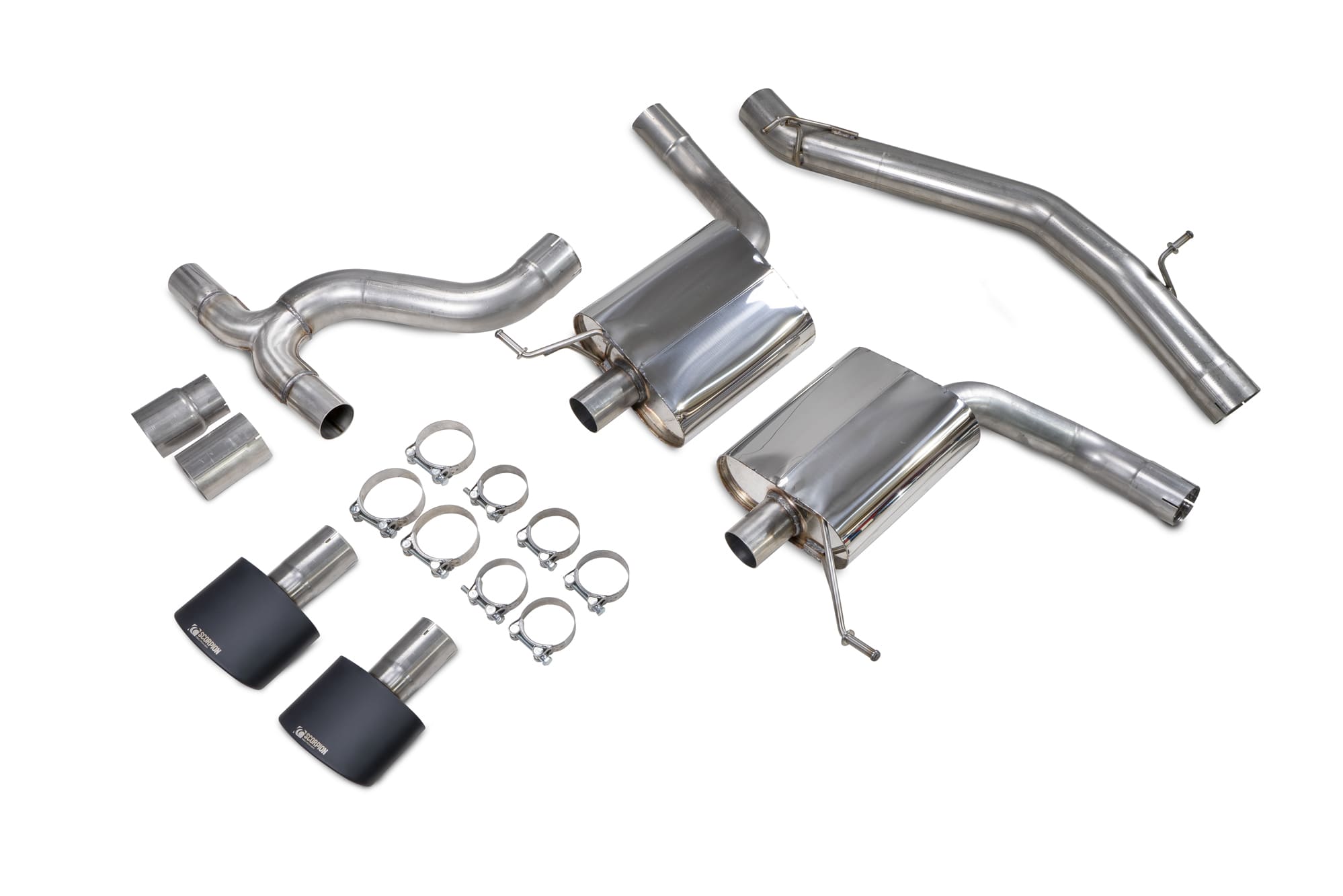 Seat Leon Cupra ST 300 4Drive Non-resonated gpf-back system - Scorpion
