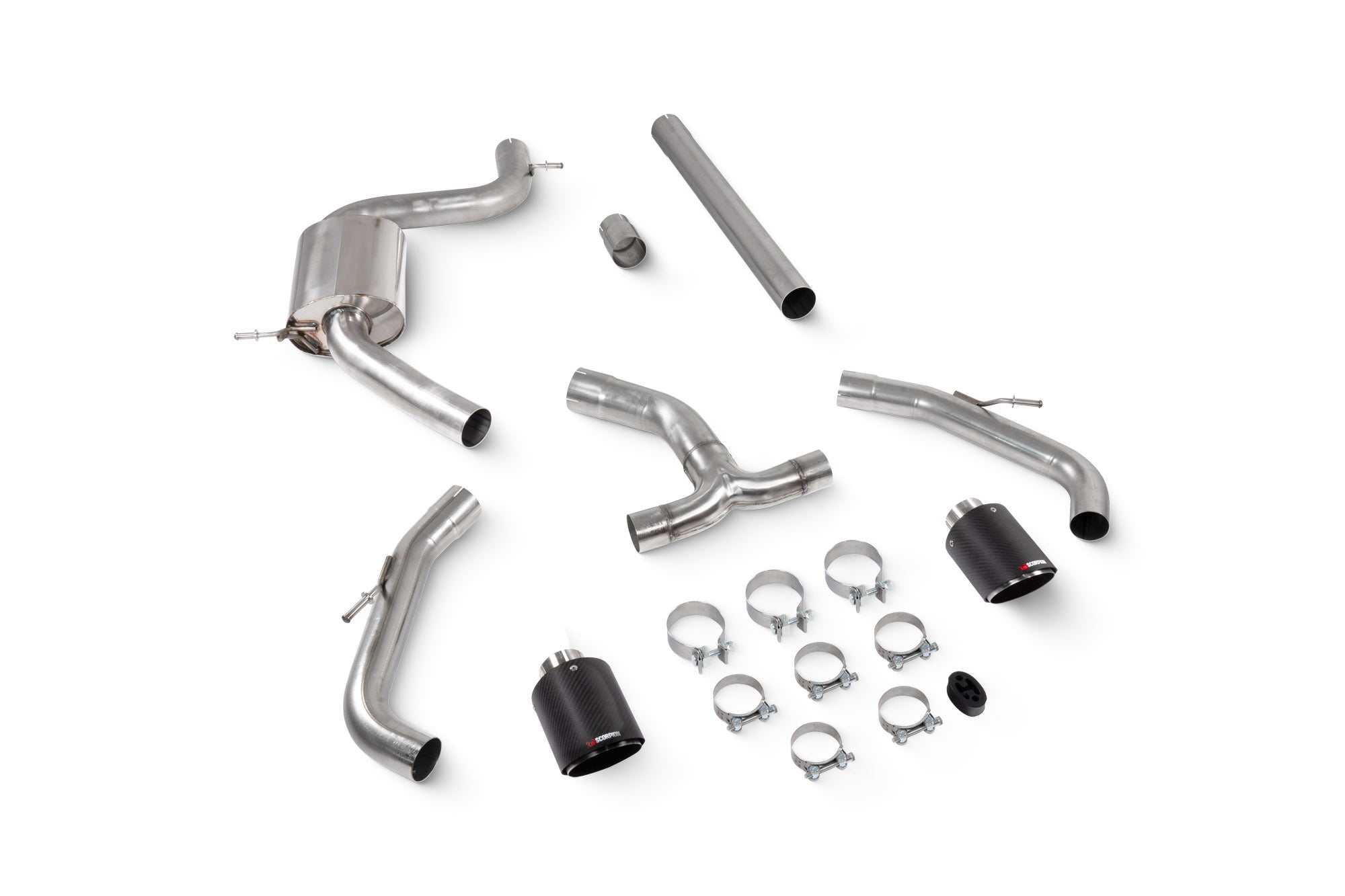 CUPRA Leon 245 Non-res GPF Back System - Scorpion
