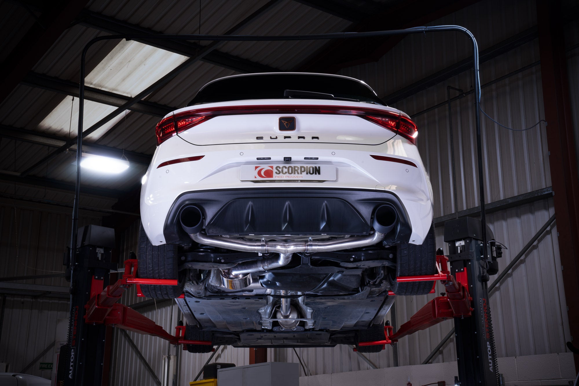 CUPRA Leon 245 Non-res GPF Back System - Scorpion