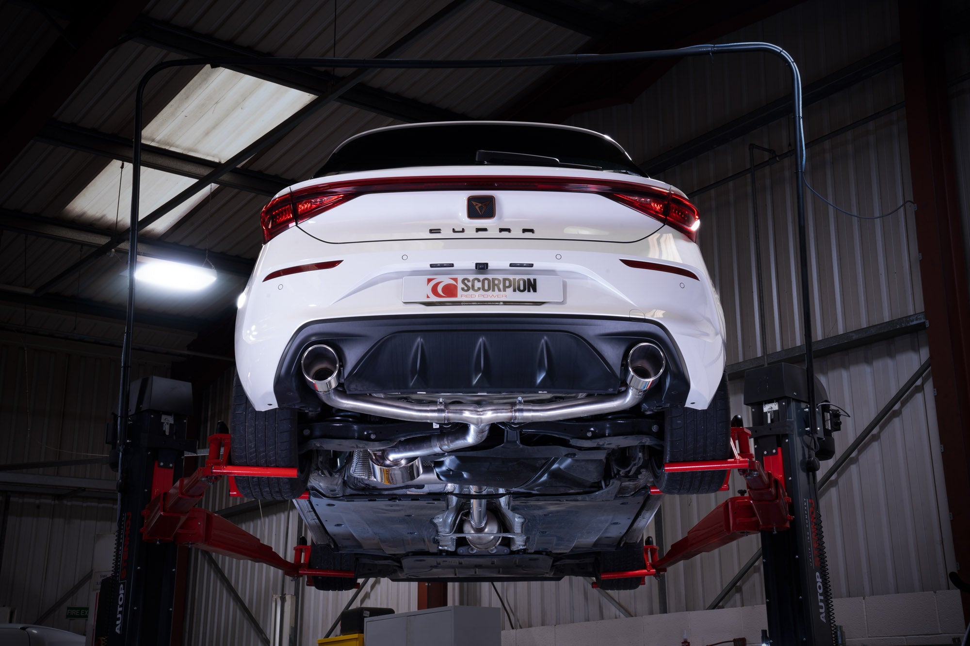 CUPRA Leon 245 Non-res GPF Back System - Scorpion