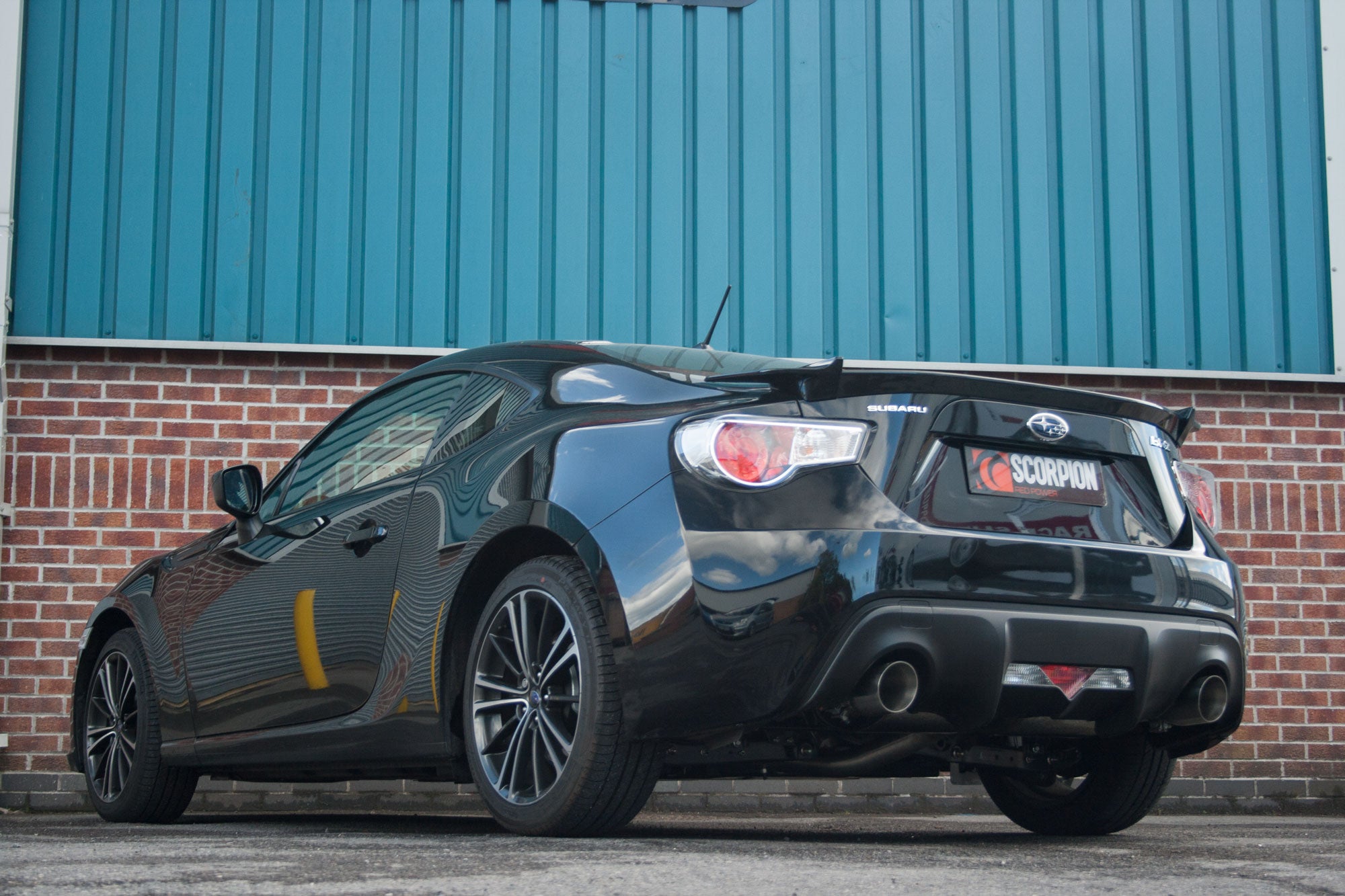 Subaru GT86/GR86/Scion FR-S/BRZ Resonated secondary cat-back system - Scorpion