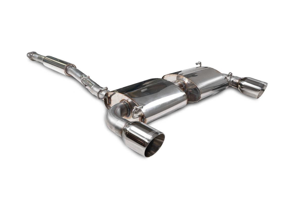 Subaru GT86/GR86/Scion FR-S/BRZ Non-resonated cat-back system - Scorpion