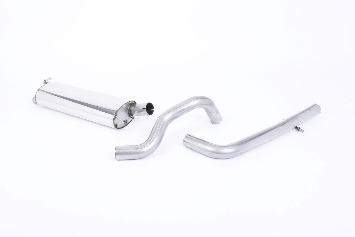 Milltek Audi A3 1.9 TDI 90 / 100 / 110 / 130 BHP (1996 to 2004) Cat-back Exhaust - Non-resonated (louder - recommended on Diesels)