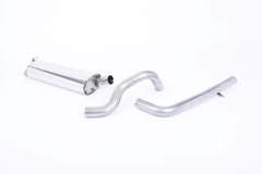Milltek Audi A3 1.9 TDI 90 / 100 / 110 / 130 BHP (1996 to 2004) Cat-back Exhaust - Non-resonated (louder - recommended on Diesels)