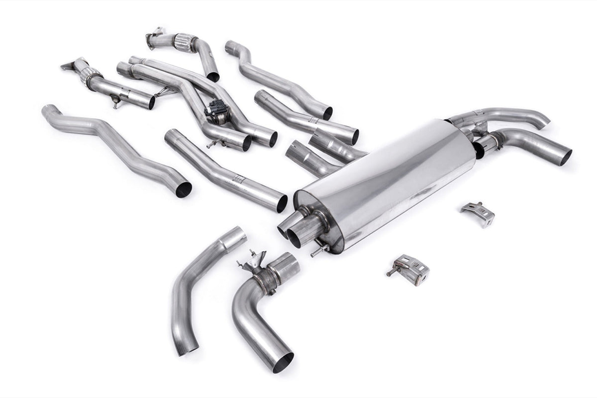 Milltek Audi SQ8 4.0 V8 BI-TURBO (NON OPF / GPF EQUIPPED MODELS PRE LCI) (2020 to 2024) - Non Resonated (Loudest) - Fits to OE Tailpipes - Does not require cutting