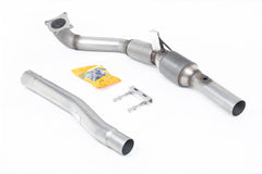 Milltek Audi TT MK2 TTS QUATTRO (2008 to 2014) Cast Downpipe with 200 Cell Race High Flow Cat. For use with the 2.75 and requires a Stage 2 ECU remap.
