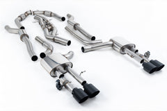 Milltek Audi S8 D5 4.0 TFSI V8 SALOON / SEDAN Cat-back Exhaust - LONG WHEEL BASE (NON OPF/GPF US/ROW MODELS) (2020 and Later) - EC Approval Awaiting Testing