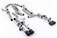 Milltek Audi S8 D5 4.0 TFSI V8 SALOON / SEDAN Cat-back Exhaust - LONG WHEEL BASE (NON OPF/GPF US/ROW MODELS) (2020 and Later) - EC Approval Awaiting Testing