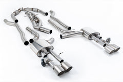 Milltek Audi S8 D5 4.0 TFSI V8 SALOON / SEDAN Cat-back Exhaust - LONG WHEEL BASE (NON OPF/GPF US/ROW MODELS) (2020 and Later) - Louder