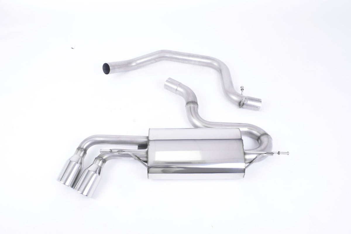 Milltek Audi TT MK2 2.0 TFSI 2WD (2006 to late-2011) - uses standard rear valance
