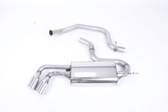 Milltek Audi TT MK2 2.0 TFSI 2WD (2006 to late-2011) - uses standard rear valance