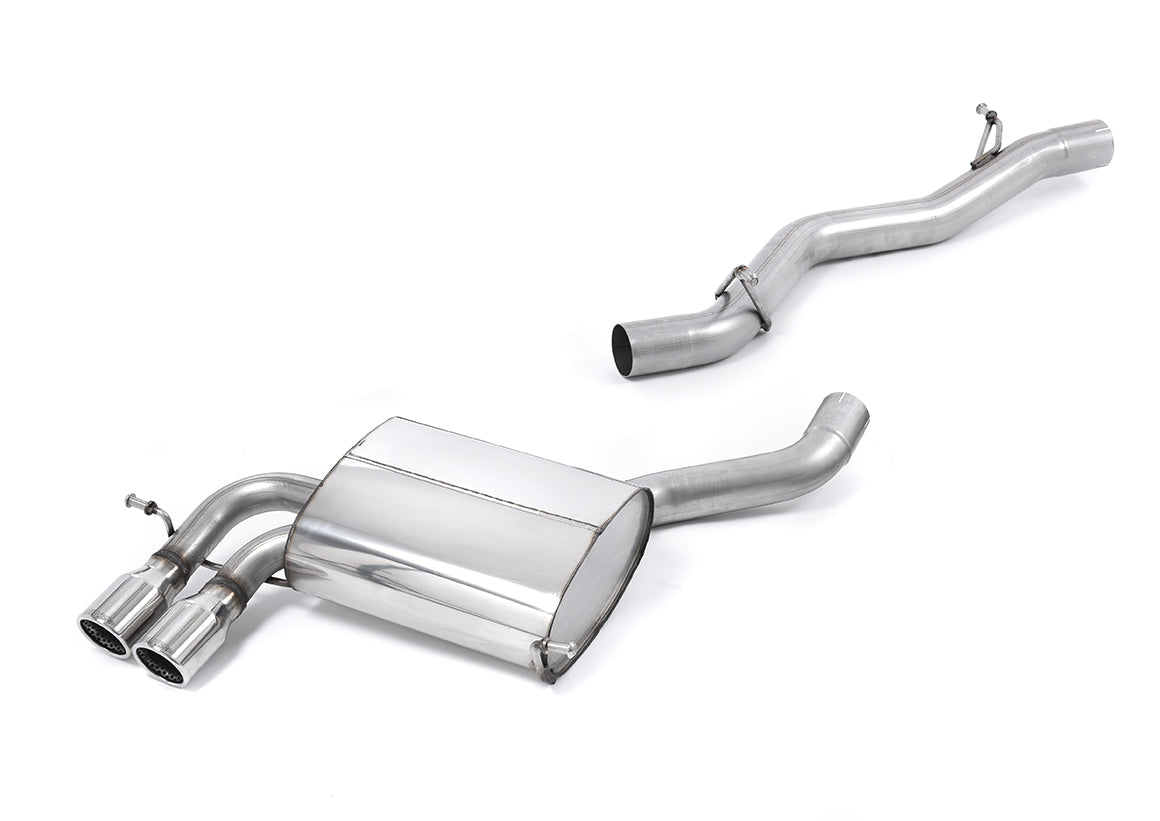 Milltek Audi RS6 C5 V8 Cat-back Exhaust BI-TURBO SALOON & AVANT (2002 to 2004) Non-resonated (louder)