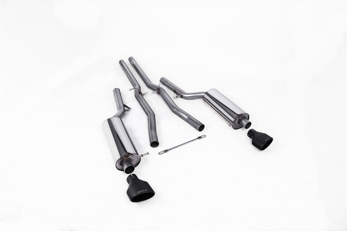 Milltek Audi RS6 C5 V8 Cat-back Exhaust BI-TURBO SALOON & AVANT (2002 to 2004) - Non-resonated (louder)