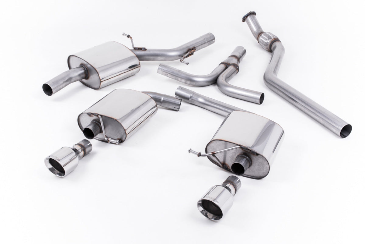 Milltek Audi A5 COUPÉ S LINE 2.0 TFSI 2WD AND QUATTRO (TIPTRONIC ONLY) (2008 to 2012) - (compatible with Standard, SE and S line models)