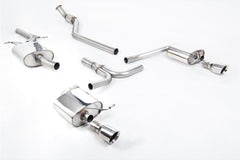 Milltek Audi A4 2.0 TFSI S LINE B8 (2WD AND QUATTRO MANUAL-ONLY) SALOON & AVANT (2008 to 2011) - ECE Approved