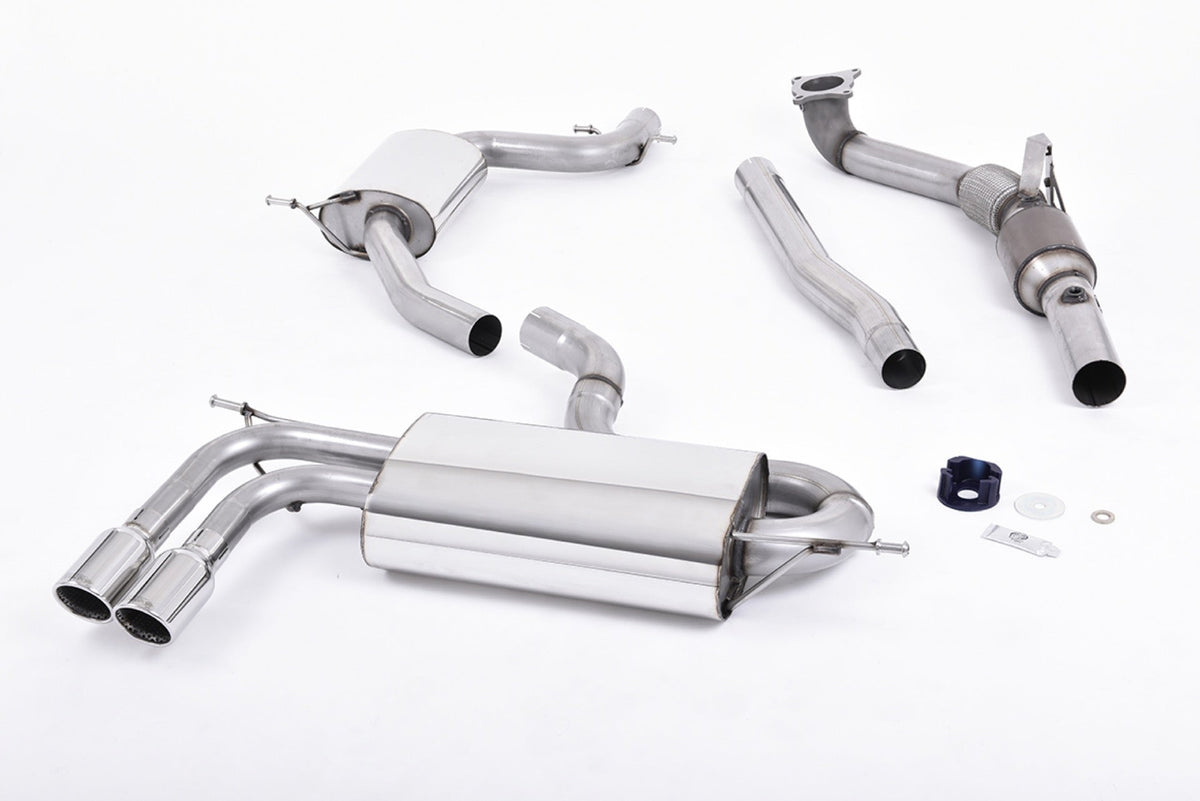 Milltek Audi A3 1.8 TSI 2WD 3-DOOR (2008 to 2012) - Race Rear Silencer Delete to fit with MSVW259 or MSVW263 and Trims (MSVW370 etc) - Requires a Stage 2 ECU remap