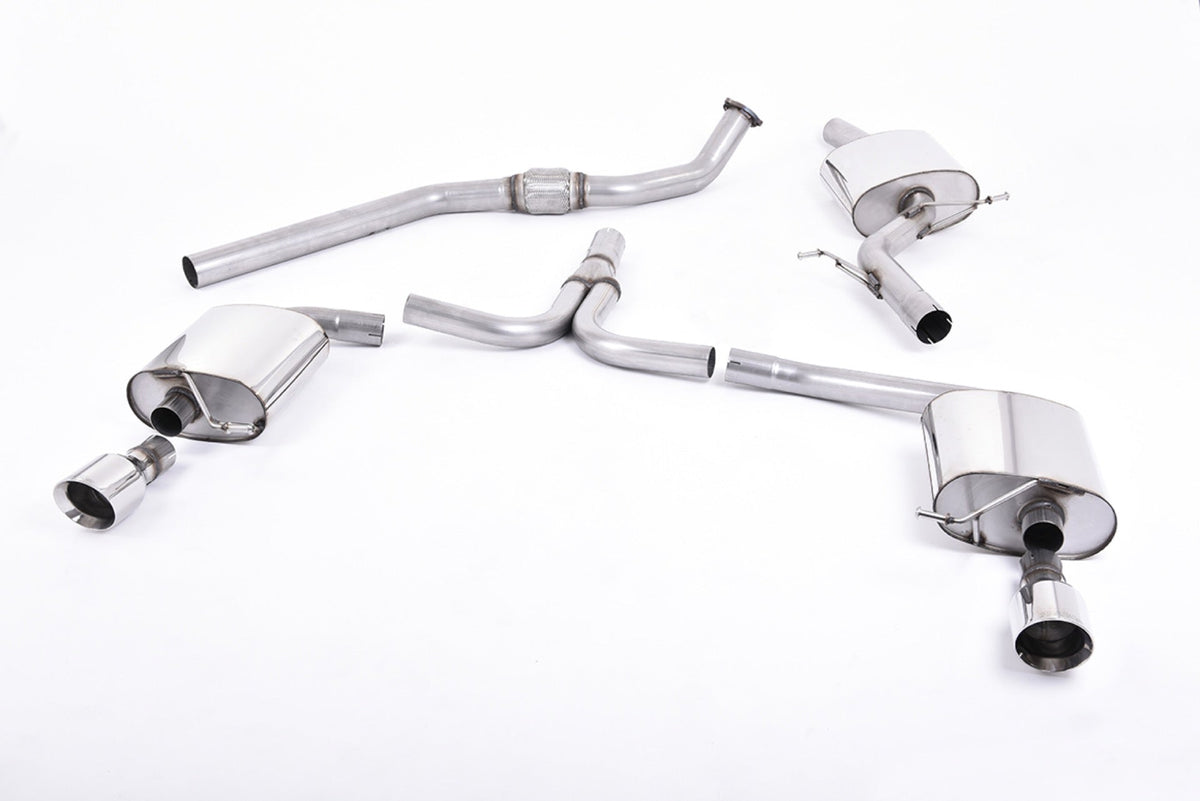 Milltek Audi A5 COUPÉ S LINE 2.0 TFSI 2WD AND QUATTRO S TRONIC (2008 to 2012) - ECE Approved