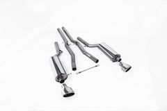 Milltek Audi RS6 C5 V8 Cat-back Exhaust BI-TURBO SALOON & AVANT (2002 to 2004) Non-resonated (louder)