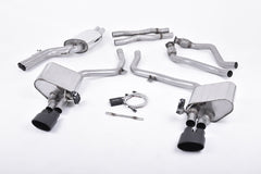Milltek Audi S5 3.0 TFSI B8 COUPÉ & CABRIOLET (S TRONIC) (2009 to 2011) ValveSonic Electronic Valved System