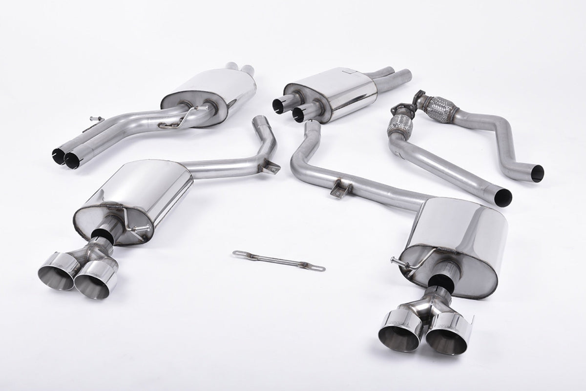 Milltek Audi S5 3.0 TFSI B8.5 COUPÉ & CABRIOLET (2011 to 2016) Cat-back Exhaust - EC Approved