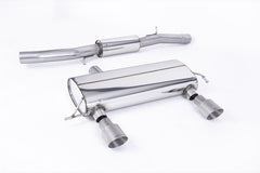 Milltek Audi TT 180 / 225 QUATTRO COUPE & ROADSTER (1998 to 2006) 3-inch Race System. Resonated (quieter). Lightweight Titanium GT100 Tips. 180 models may require dual-outlet rear valance from the 225 model