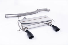 Milltek Audi TT 180 / 225 QUATTRO COUPE & ROADSTER (1998 to 2006) - 3-inch Race System. Non-resonated (louder). Black Velvet GT100 Tips. 180 models may require dual-outlet rear valance from the 225 model