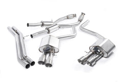 Milltek Audi S8 D4 4.0 TFSI QUATTRO TIPTRONIC (2013 to 2018) Cat-back Exhaust - ECE Approved