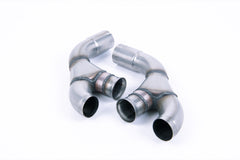 Milltek Audi Q7 3.0TDI (218 & 272PS) 4M (2016 and Later) - To Enable fitment of OE SQ7 Quad outlet Tailpipes on the original Q7 Rear Silencer - Twin Sound Generator Kit (Louder)