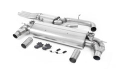 Milltek Audi RS3 SALOON / SEDAN 400PS (8V MQB) Cat-back Exhaust - OPF/GPF MODELS (2019 and Later) - EC Approved